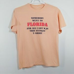 Vintage Somebody Went To Florida Sunshine Apparel